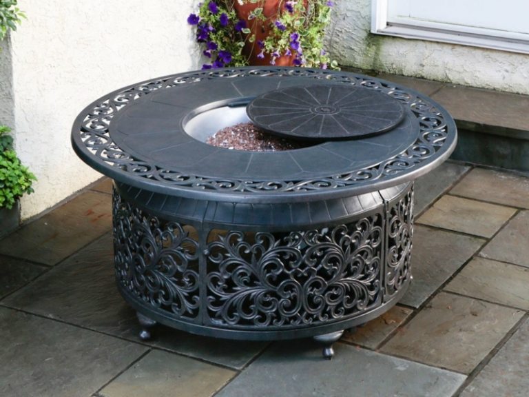 eldskålar för trädgården metall smidesjärn utsmyckad design