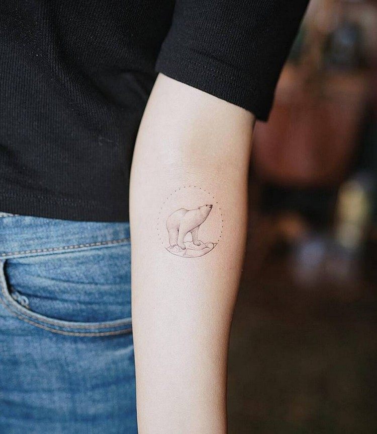 små tatueringar för kvinnor Fineline Tattoo vad är det