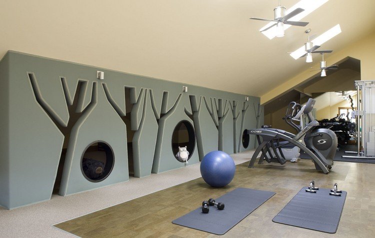 Fitnessrum Litet hemma Inrätta en privat fitnessstudio Tips