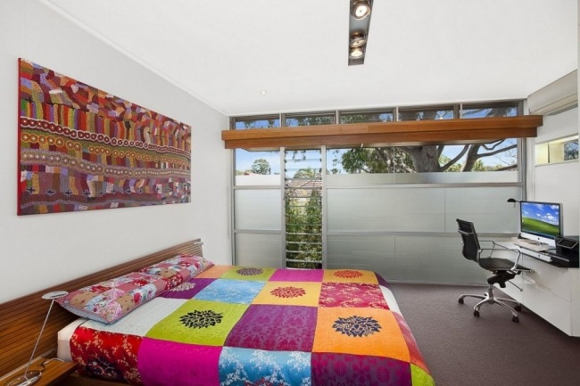 Varm inredning Rolf-Ockert Modernt enfamiljshus i Sydney