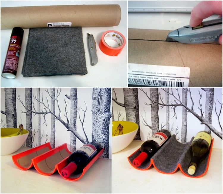 flaskhylla-bygg-själv-lätt-material-instruktioner-kartong