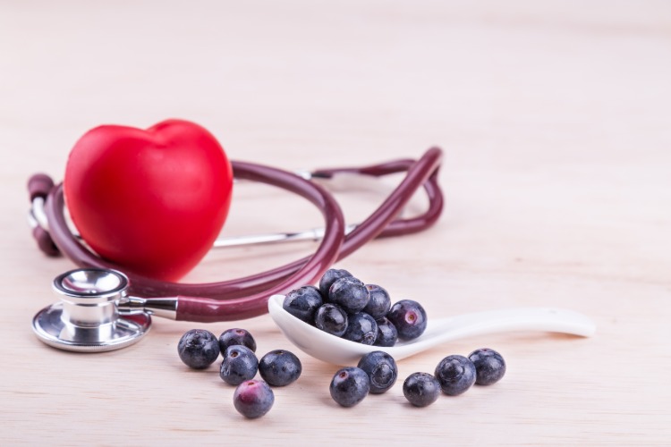 Flavonoidmat som blåbär är rik på antioxidanter och sänker blodtrycket