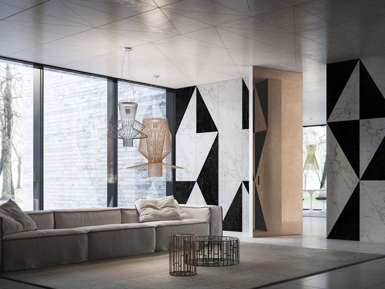 speldörrar-modern-design-geometrisk-mönster-vägg