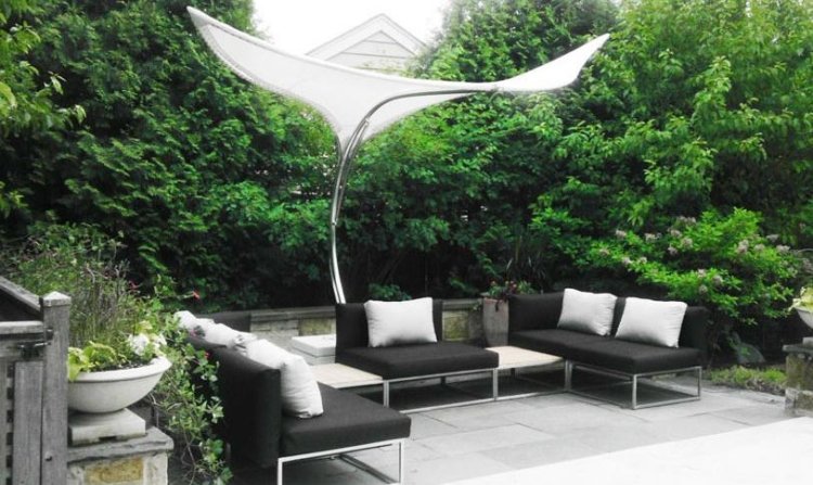 Solskydd för terrasser designer-flexibel-stingray