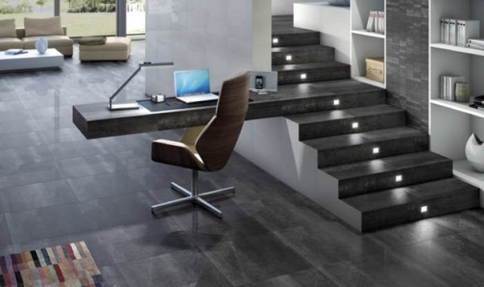 Moderna porslin-stengods-golvplattor-i-metalliskt utseende-storformat-designidéer