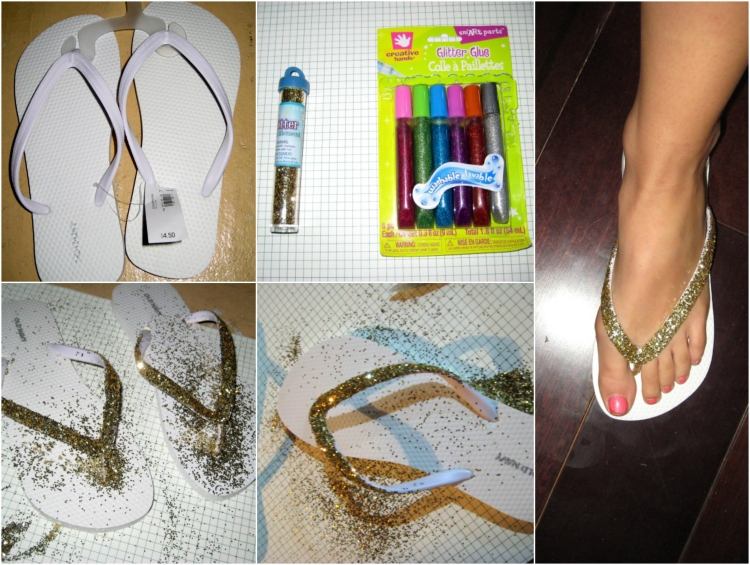 flip-flops-spice-up-yourself-golden-glitter-instruktioner