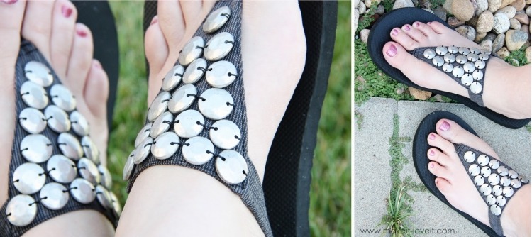 flip-flops-krydda-upp-tyg-band-paljetter-sy