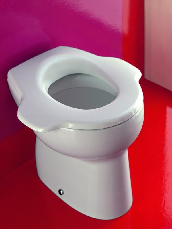 Badrum toalettstol Barnvänligt och hygieniskt Ställ in badrumsidéer för barn