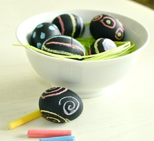 Påskägg kreativa hantverksidéer