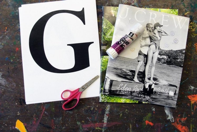Fotokollage-gör-det-själv-pyssel-bilder-tidskrift-sax-diy-kreativ