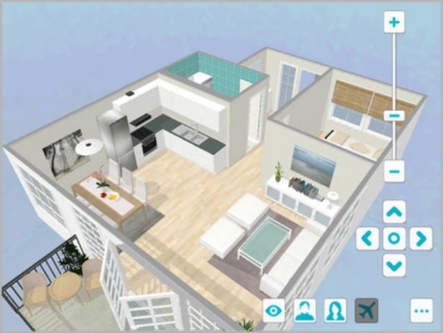 3d-living space-planner-online-roomsketcher-för-proffs-inredningsdesigners