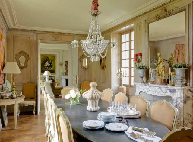 Möbler i fransk stil klassiskt elegant