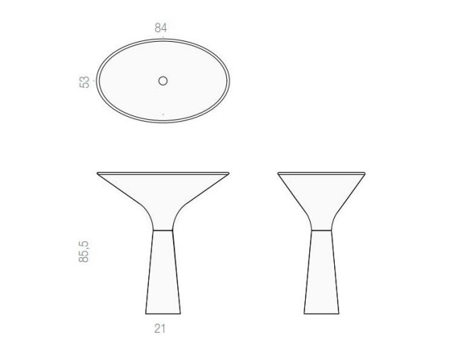 Design-diskbänk-inspirerad-av-formen-av-martini-cocktailglasögon
