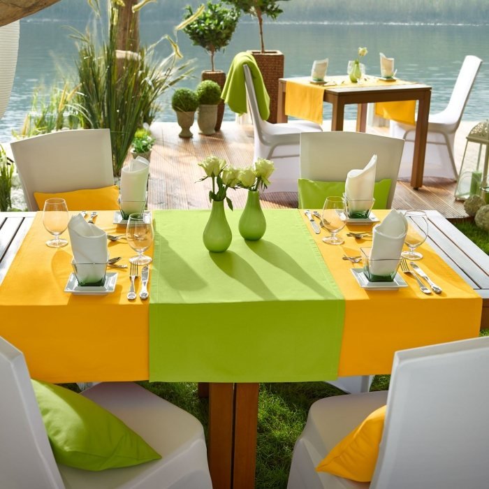 färg-bordsduk-bordsduk-Murano-fint-ribbat tyg-bomull-polyester