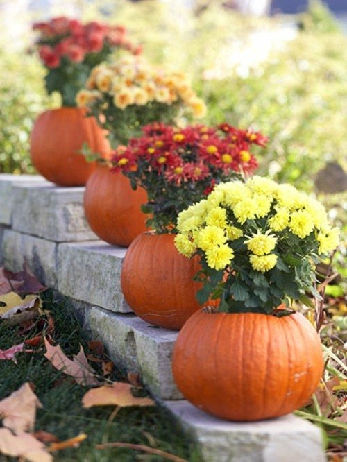 lätt-DIY-dekoration-idé-pumpa-krukor