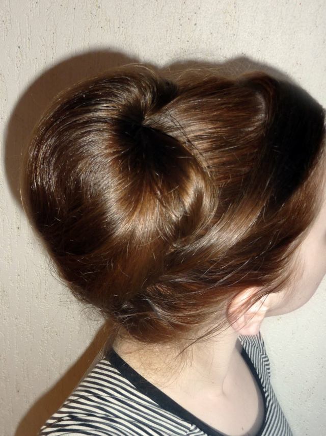 Vintage bulle hårstil