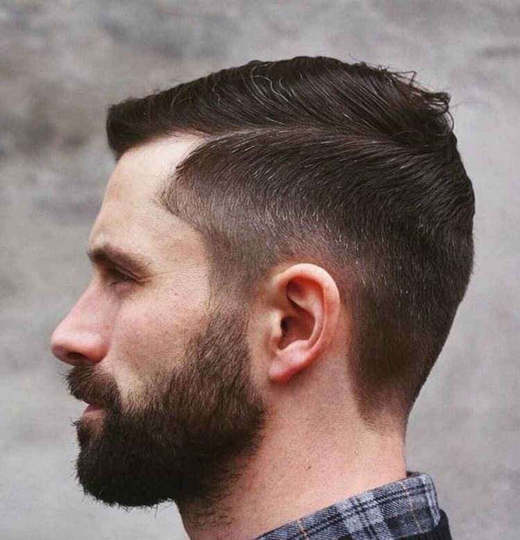 underskuren med skägg, en vikande hårfäste döljer tips och idéer för män