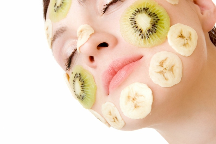 Gör fruktsyrskalning själv fruktmask-ansikte-kropp-instruktioner