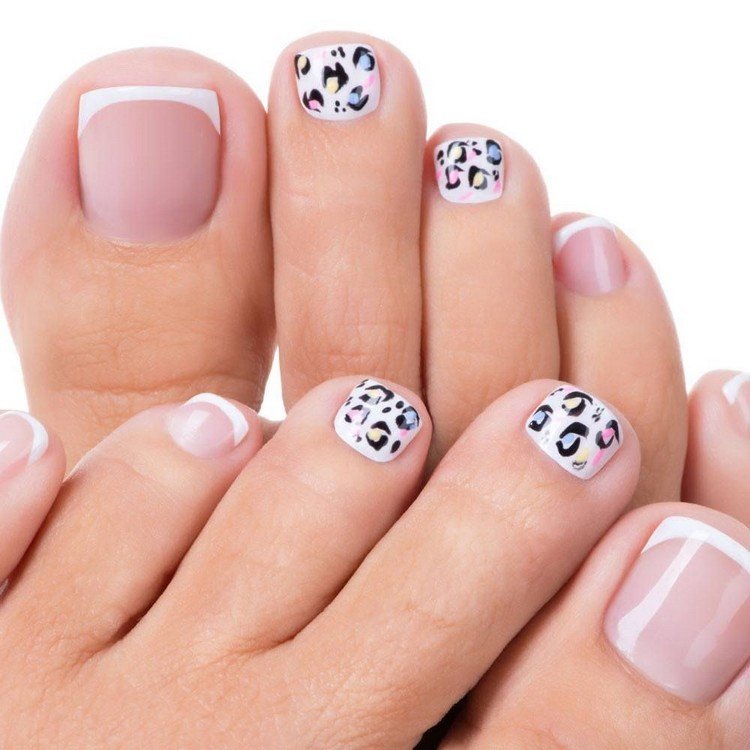 French Nails Trend vackra tånagelmålningstips