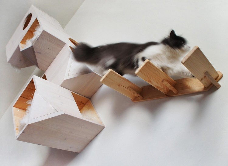 katt-möbler-trä-design-catissa-vit-lackad-stege-väggfäste