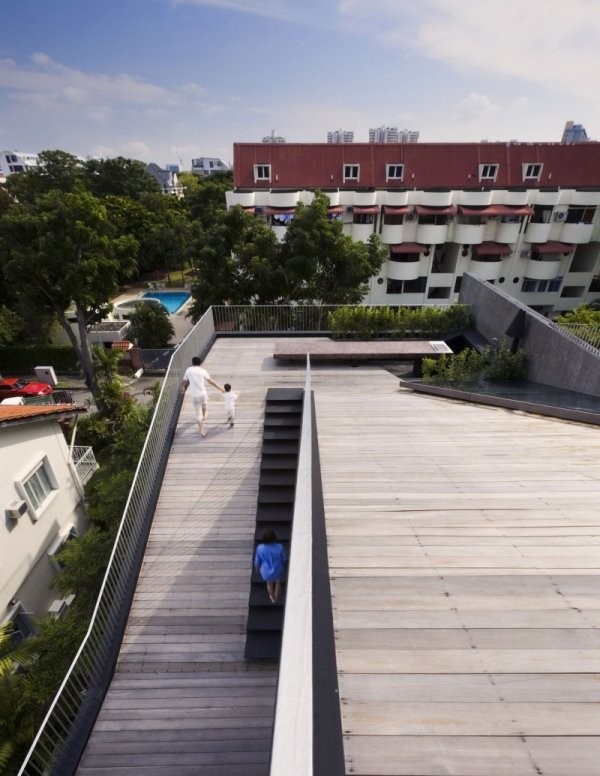 modern arkitektur singapore byggnad