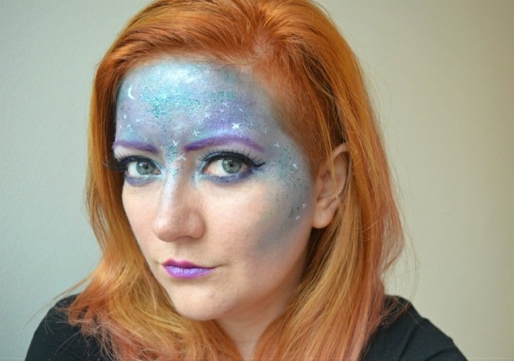 instruktioner helt enkelt galaxy make up carnival