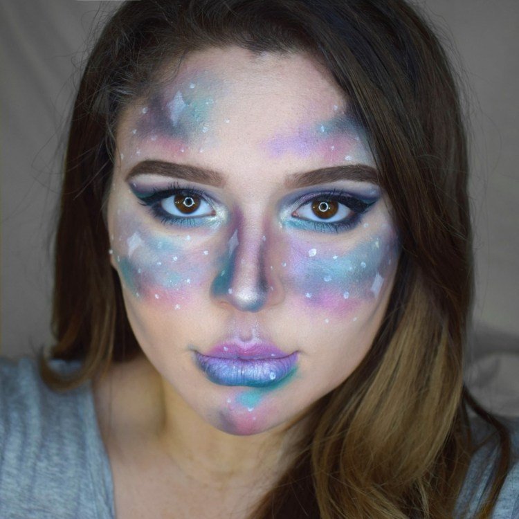 carnival galaxy make up yourself lila rosa turkos dam