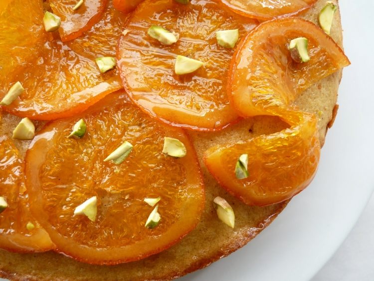 garnera-dekorera-mat-frukt-karamell-apelsin-skiva-tårta