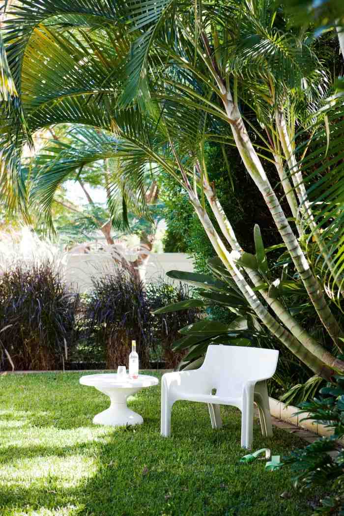 trädgård idéer design palmer bank fontän