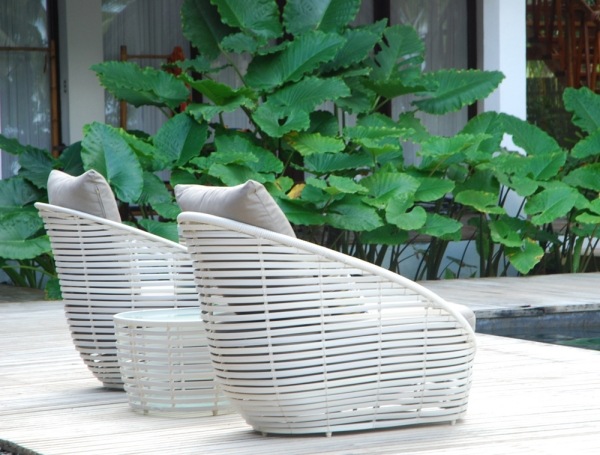 Klädd trädgård uteplats möbler-exklusiv design Oasis