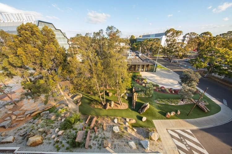 Monash University Australia landskapsark med park