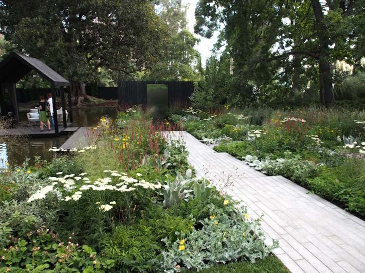 trädgård-landskapsarkitektur-nivåer-stig-äng-blommor-reflektion-ian-barker