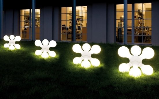 Deco golvlampa utomhusbelysning Lätt insats utomhusområde