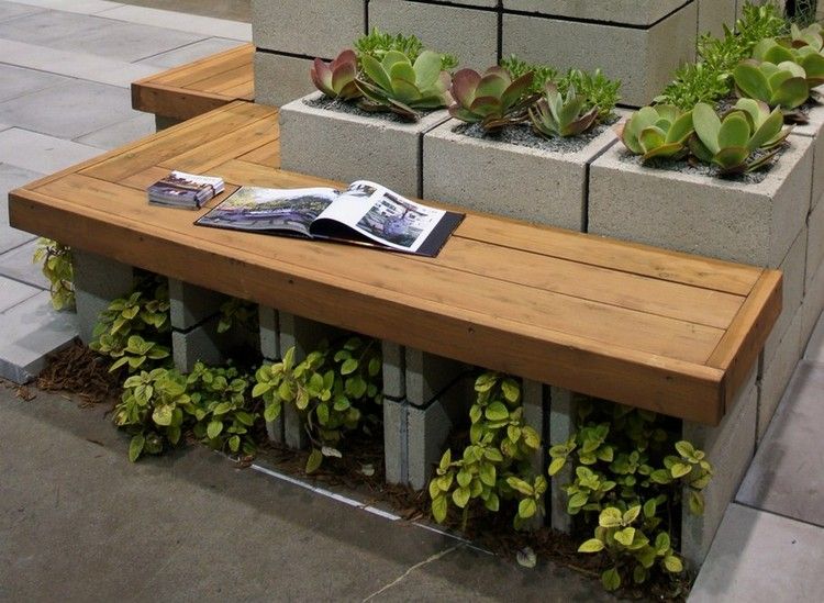 trädgård-bänk-bygg-själv-cement-kakel-betong-block-trä-överlägg