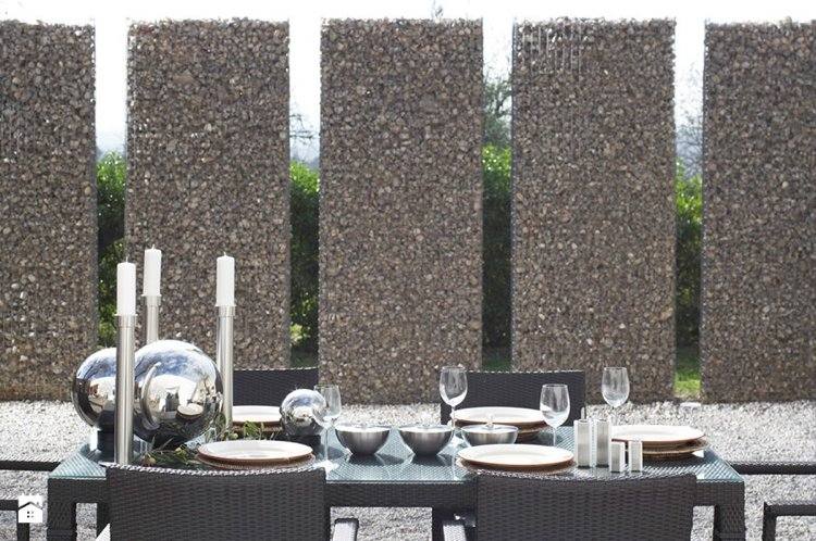 trädgård dekoration-rostfritt stål-rostfritt stål figurer-rostfritt stål boll-bord dekoration-trädgårdsmöbler-plast rotting
