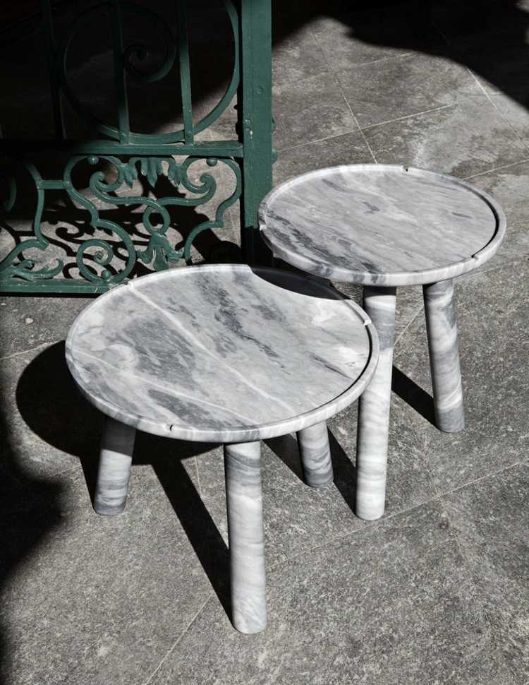 trädgårdsmöbler-pergola-design-sten-sida bord-ädel-optik
