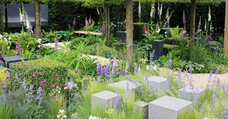 Trädgårdstrend 2019 från Chelsea Flower Show med minimalistiska accenter
