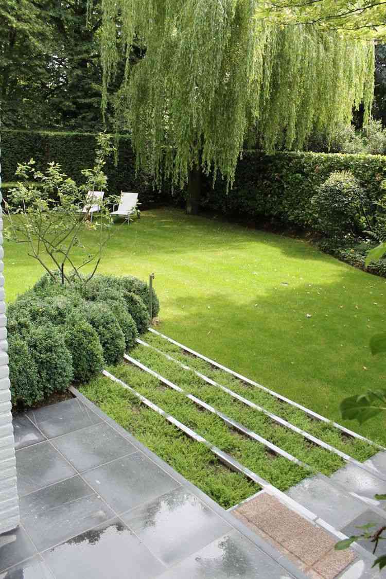 Bygg-din-egen-trädgård-trappor-metall-stål-kantsteg