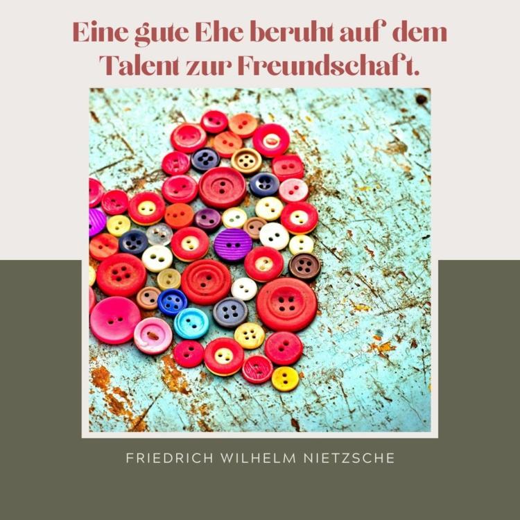 Nietzsche -citat - vänskap är den bästa grunden för ett bra äktenskap