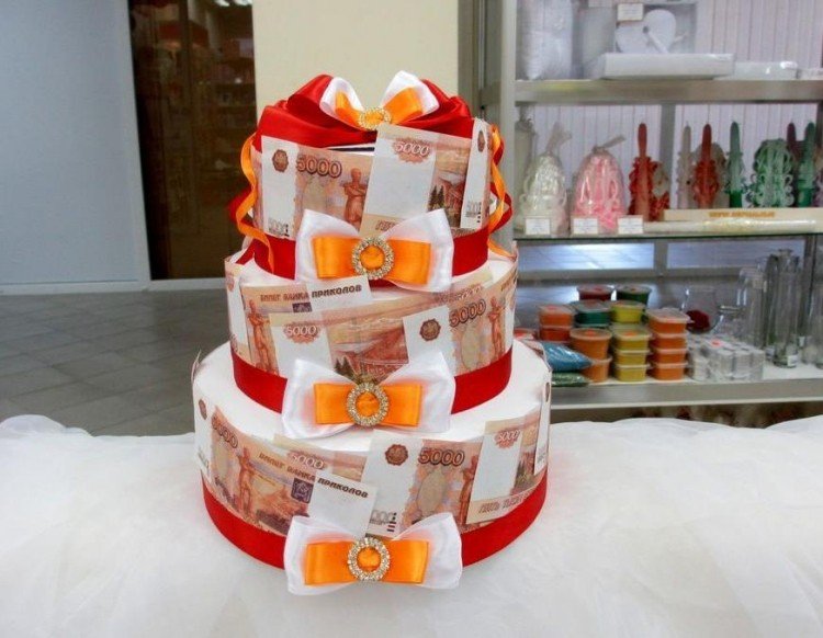 pengar-gåvor-bröllop-3-tier-tårta-loopar