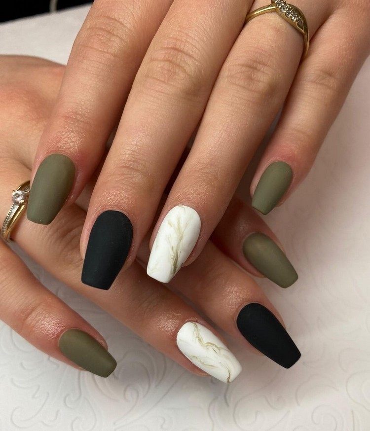 Gel Nails Ideas 2021 Marble Nails Nail Trends Spring