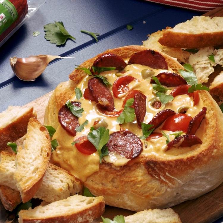 Soppa i brödbröd snabbmat recept