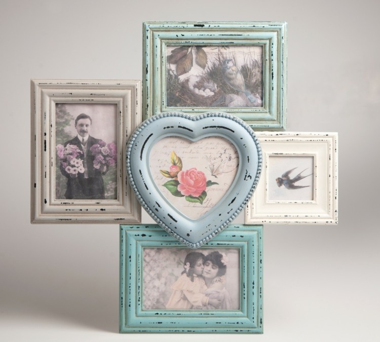 gåvor-föräldrar-fotoram-collage-vintage-shabby-minne-foton