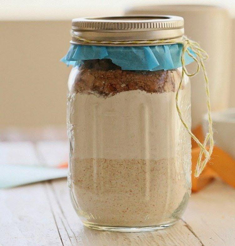 gåvor-glas-bakning-mix-brownie-idé-recept-lätt