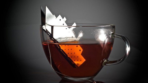 titanic design tepåsehållare idé