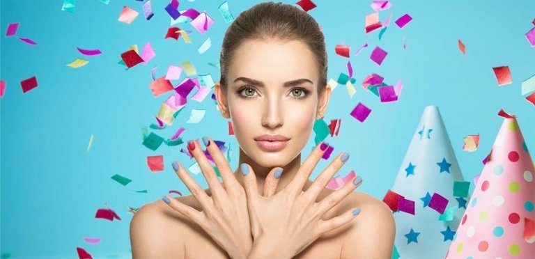 Rainbow nageldesign gör själv nageltrender pastellfärger dagligen