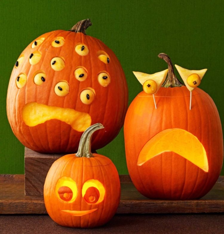 Pumpkin preserv halloween dekor carve aliens