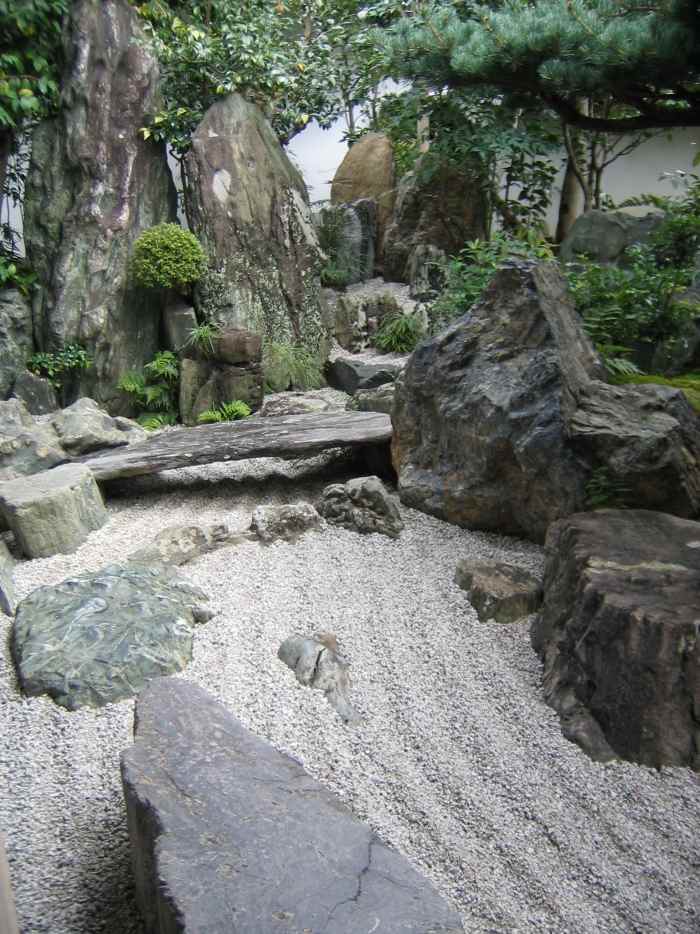 sten-trädgård-japansk stil-sten-sten-idéer-inramning