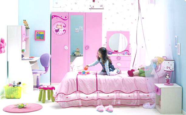 rosa-barn-rum-design-små-prinsessor
