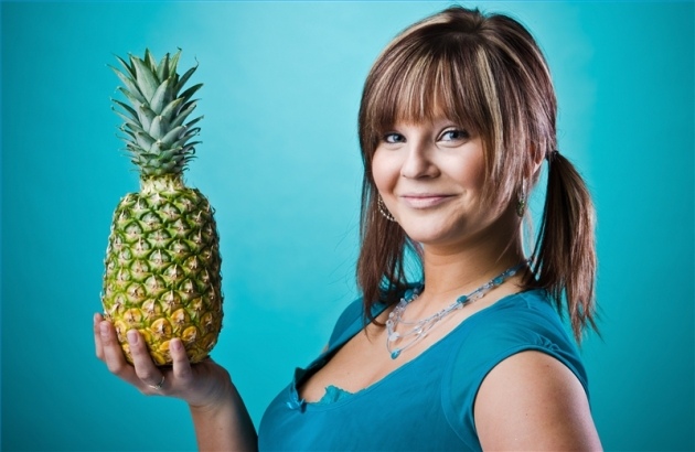 hälsosam viktminskning ananas kost mogen omogen ananas